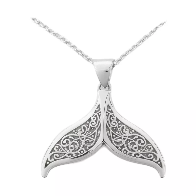 Fish tail necklace