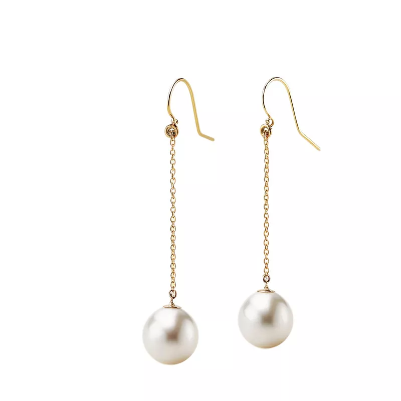 Pearl earrings