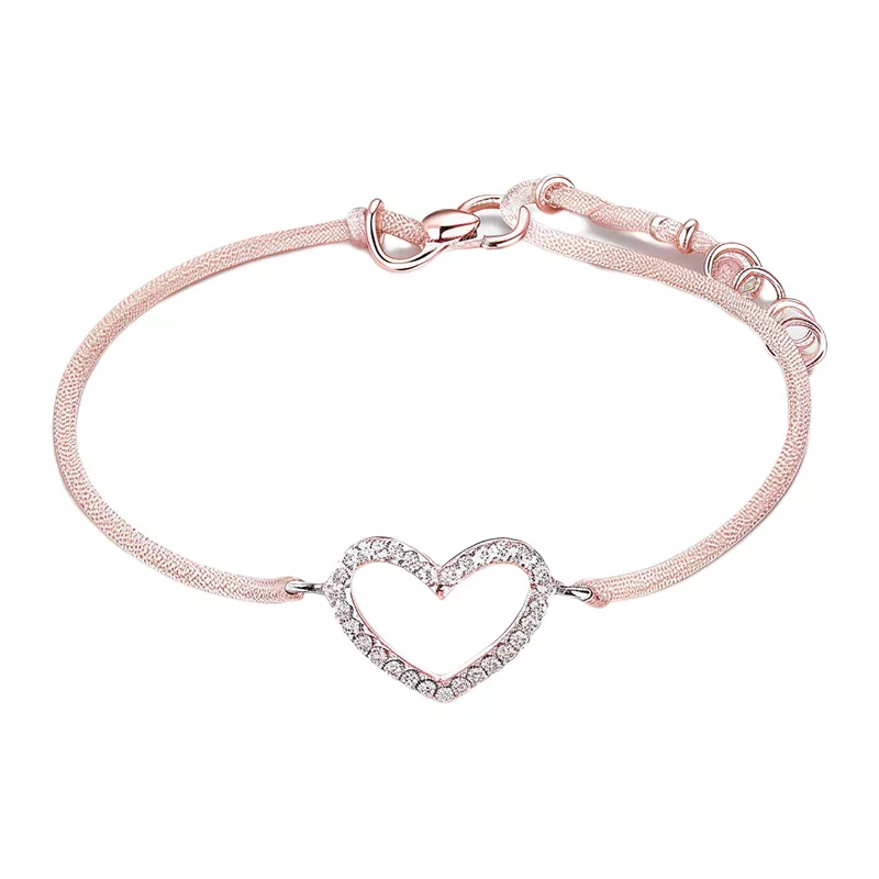 Heart shaped bracelet