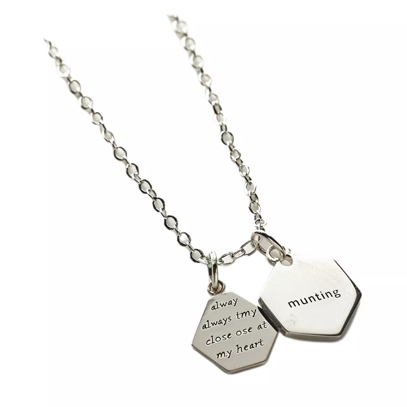 Pentagonal necklace
